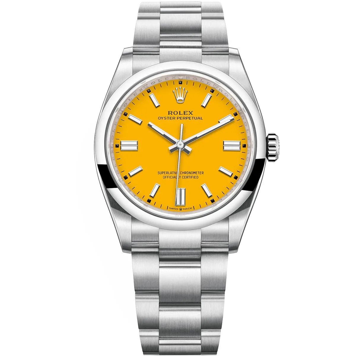 126000-0004-rolex-watch-datejust-superlative-chronometer-officially-certified-men-yellow-dial-metal-silver-strap-automatic-analog-sweeping-hands-oyster-perpetual