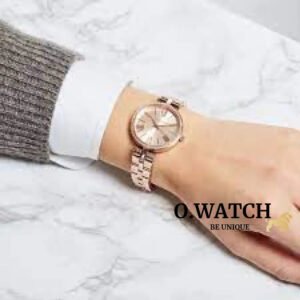 Michael Kors Maci Stainless Steel Three-Hand Watch
